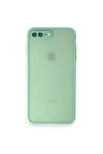 Newface iPhone 7 Plus Kılıf Montreal Silikon Kapak - Turkuaz