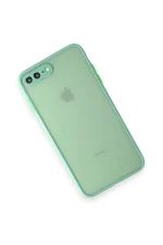 Newface iPhone 7 Plus Kılıf Montreal Silikon Kapak - Turkuaz - Görsel 3