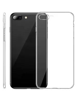 Newface iPhone 8 Plus Kılıf Lüx Şeffaf Silikon