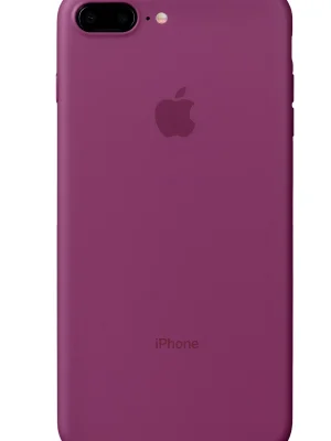 Newface iPhone 8 Plus Kılıf PP Ultra İnce Kapak - Pembe