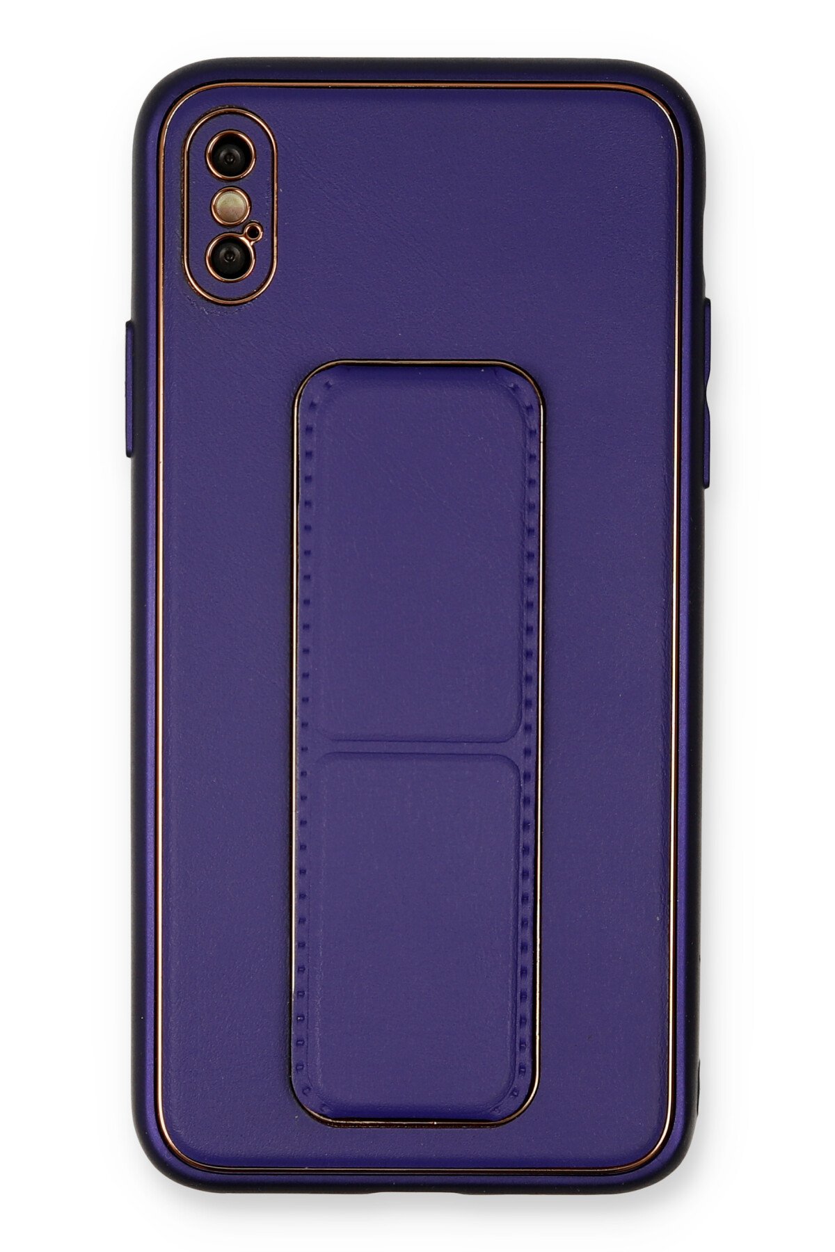 newface-iphone-x-kilif-coco-deri-standli-kapak-mor-62860f6176ffe.jpg Newface iPhone X Kılıf Coco Deri Standlı Kapak - Mor - Görsel 1