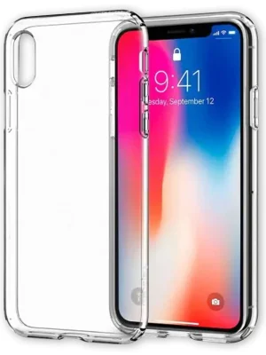Newface iPhone X Kılıf Lüx Şeffaf Silikon
