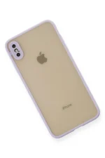 Newface iPhone X Kılıf Montreal Silikon Kapak - Mor - Görsel 3