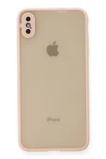 Newface iPhone X Kılıf Montreal Silikon Kapak - Pembe