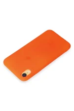 Newface iPhone XR Kılıf First Silikon - Parlak Turuncu - Görsel 3