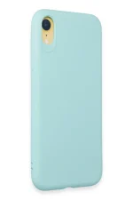 Newface iPhone XR Kılıf First Silikon - Turkuaz - Görsel 2