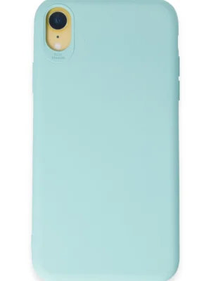Newface iPhone XR Kılıf First Silikon - Turkuaz