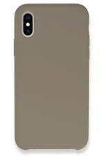 Newface iPhone XS Max Kılıf Lansman Legant Silikon - Bej