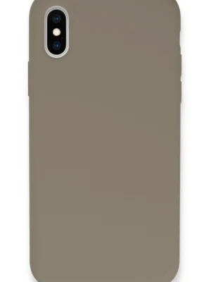 Newface iPhone XS Max Kılıf Lansman Legant Silikon - Bej