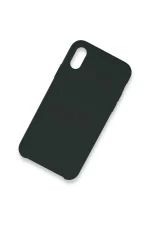 Newface iPhone XS Max Kılıf Lansman Legant Silikon - Koyu Yeşil - Görsel 2