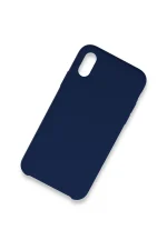 Newface iPhone XS Max Kılıf Lansman Legant Silikon - Lacivert - Görsel 2