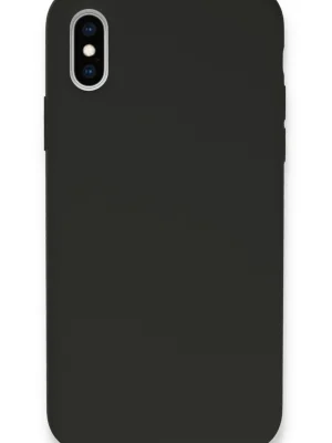 Newface iPhone XS Max Kılıf Lansman Legant Silikon - Siyah