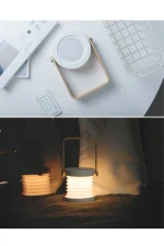 Newface JP-DLD Kamp Lambası Görünümlü Dekoratif Gece Lambası - Beyaz - Görsel 2