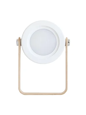 Newface JP-DLD Kamp Lambası Görünümlü Dekoratif Gece Lambası - Beyaz