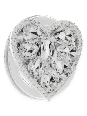 Newface Kickstand Taşlı Magsafe Stand - Beyaz