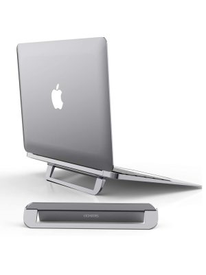 Newface LC 344 Ayarlanabilir Laptop Telefon Tutucu - Gümüş