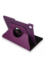 Newface Lenovo M10 FHD Plus X606F Kılıf 360 Tablet Deri  Kılıf - Mürdüm