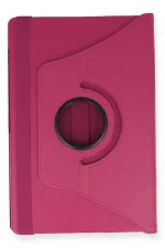 Newface Lenovo M10 FHD Plus X606F Kılıf 360 Tablet Deri Kılıf - Pembe - Görsel 3