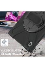 Newface Lenovo M10 FHD Plus X606F Kılıf Amazing Tablet Kapak - Siyah - Görsel 3