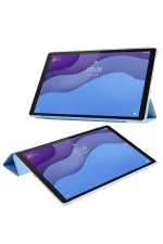 Newface Lenovo M10 HD X306F Kılıf Tablet Smart Kılıf - Mavi - Görsel 2