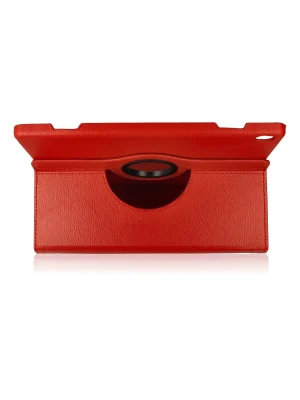 Newface Lenovo M10 X505F Kılıf 360 Tablet Deri Kılıf - Kırmızı