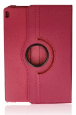 Newface Lenovo M10 X505F Kılıf 360 Tablet Deri Kılıf - Pembe - Görsel 2