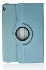 Newface Lenovo M10 X505F Kılıf 360 Tablet Deri Kılıf - Turkuaz - Görsel 2