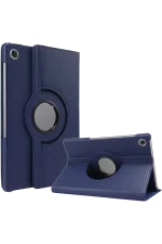 Newface Lenovo Tab M10 TB311FU Kılıf 360 Tablet Deri Kılıf - Lacivert