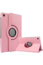 Newface Lenovo Tab M10 TB311FU Kılıf 360 Tablet Deri Kılıf - Pembe