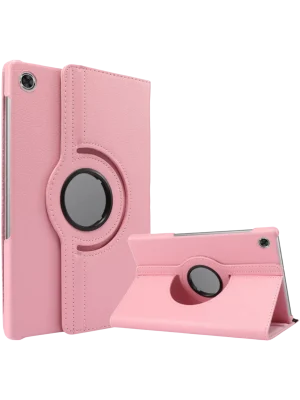Newface Lenovo Tab M10 TB311FU Kılıf 360 Tablet Deri Kılıf - Pembe