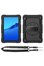 Newface Lenovo Tab M10 TB311FU Kılıf Amazing Tablet Kapak - Siyah - Görsel 2