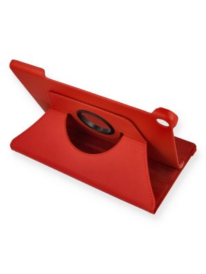 Newface Lenovo Tab M10 TB328FU Kılıf 360 Tablet Deri  Kılıf - Kırmızı