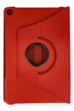 Newface Lenovo Tab M10 TB328FU Kılıf 360 Tablet Deri Kılıf - Kırmızı - Görsel 2