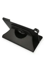 Newface Lenovo Tab M10 TB328FU Kılıf 360 Tablet Deri Kılıf - Siyah