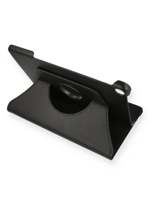 Newface Lenovo Tab M10 TB328FU Kılıf 360 Tablet Deri Kılıf - Siyah