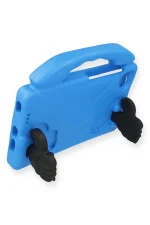 Newface Lenovo Tab M10 TB328FU Kılıf Like Stantlı Tablet Silikon - Mavi - Görsel 3