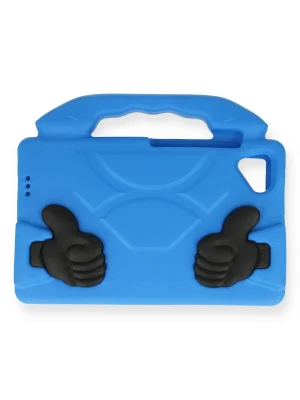 Newface Lenovo Tab M10 TB328FU Kılıf Like Stantlı Tablet Silikon - Mavi