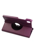 Newface Lenovo Tab M8 Kılıf 360 Tablet Deri Kılıf - Mürdüm - Görsel 4