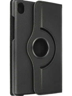 Newface Lenovo Tab M8 Kılıf 360 Tablet Deri Kılıf - Siyah