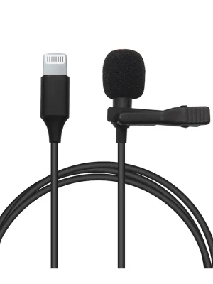 Newface Lightning 2 Metre Double Mikrofon - Siyah