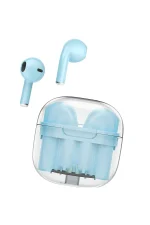 Newface LS-09 Bluetooth 5.3 TWS Kablosuz Airpods Kulaklık - Mavi - Görsel 2