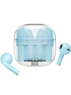 Newface LS-09 Bluetooth 5.3 TWS Kablosuz Airpods Kulaklık - Mavi