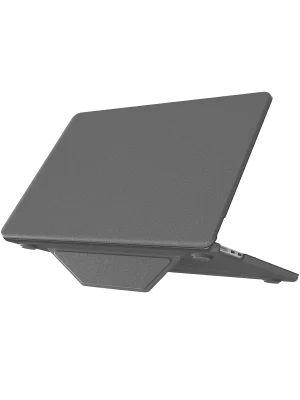 Newface Macbook Air 15 2024 Macbook Deri Kapak - Gri