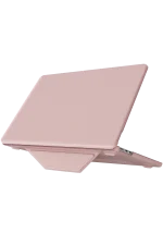 Newface Macbook Air 15 2024 Macbook Deri Kapak - Pembe