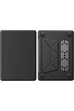 Newface Macbook Air 15 2024 Macbook Deri Kapak - Siyah - Görsel 2