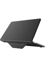 Newface Macbook Air 15 2024 Macbook Deri Kapak - Siyah