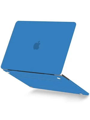 Newface Macbook Pro 13 2020 Macbook Buzlu Kapak - Mavi