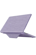 Newface Macbook Pro 14 2021 Macbook Kumaş Kapak - Mor