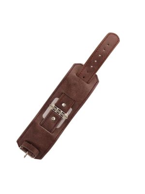 Newface Apple Watch Ultra 49mm NL17 Deri Kordon - Mürdüm