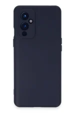Newface One Plus 9 Kılıf Nano içi Kadife Silikon - Lacivert